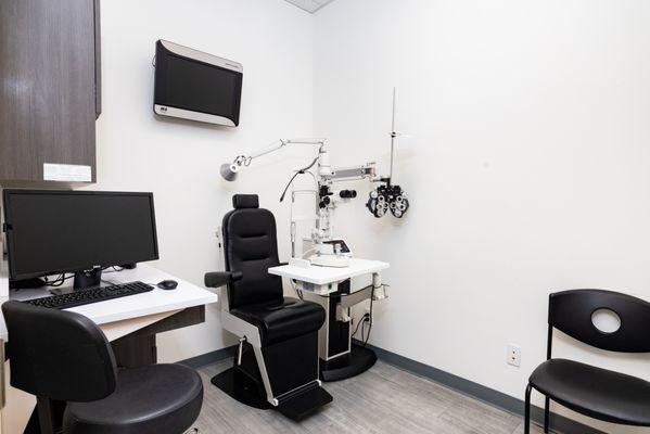 Thornton Youth Vision exam room