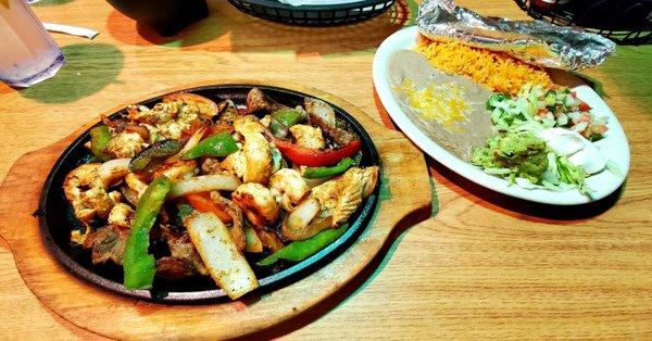 Texas fajitas