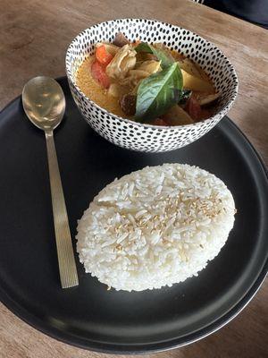 Red Curry with Chicken