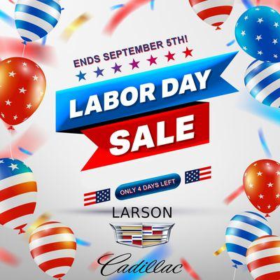 The Labor Day Sales Event is on NOW