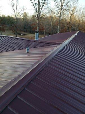 Metal roofing