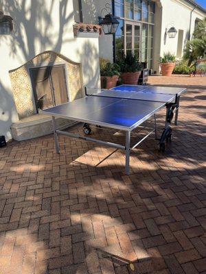 Ping pong table rental