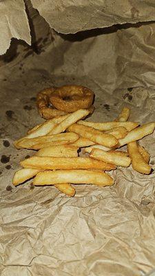 Fries and Onion Rings