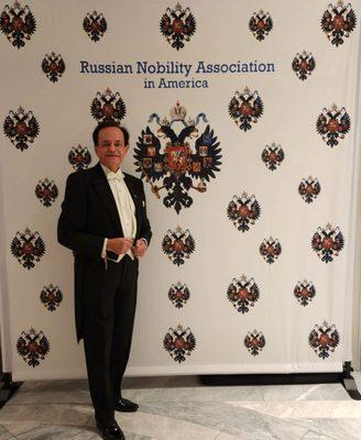 Attending the Russian Nobility Association Ball at the Piere Hotel