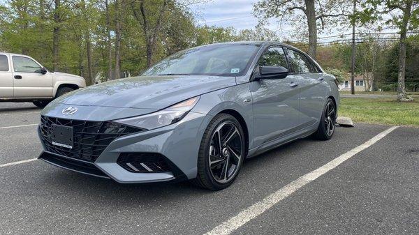 2021 Elantra N Line 6spd