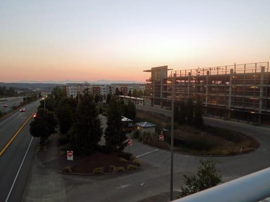 View of Park & Ride and Parking Structure