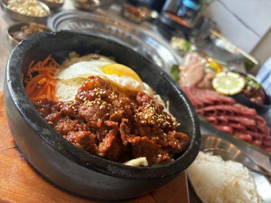 Pork-Bulgogi dolsot