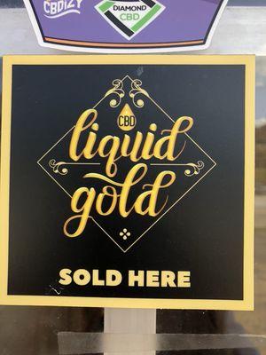 Offering the best in CBD vape oils with Liquid Gold!!