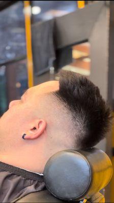 High skin fade