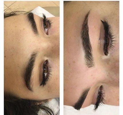 Eyebrow shaping