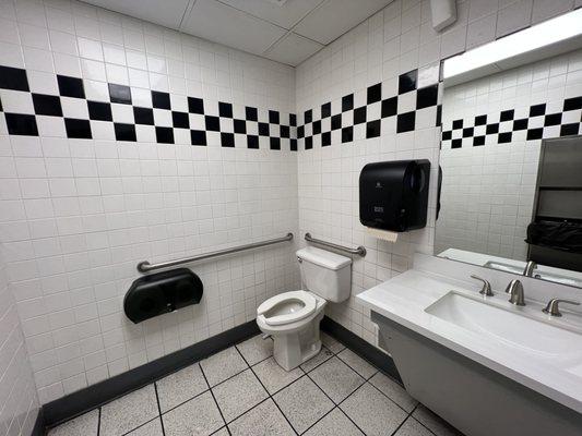 Clean Restrooms make us a great pit stop!