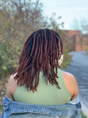 We can color locs too!