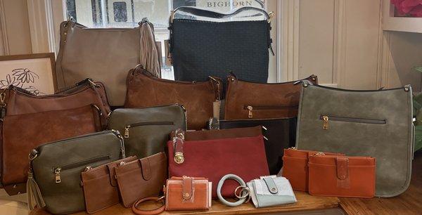 Jen&Co purses, wallets and wristlets