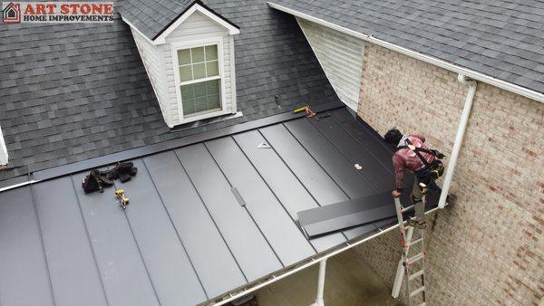 METAL ROOF REPLACEMENT