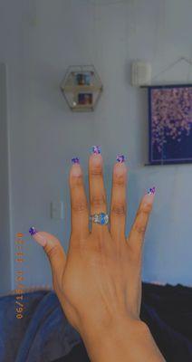 Butterfly nails