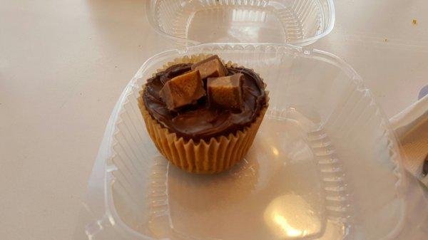 Peanut butter cup mini cheesecake