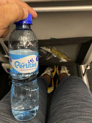 Free water upon departure at El Salvador airport