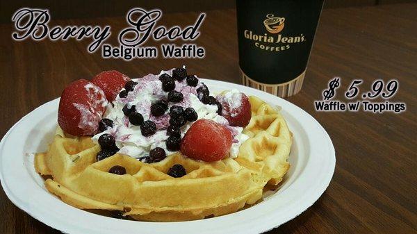 Now featuring Belgium Waffles!!!