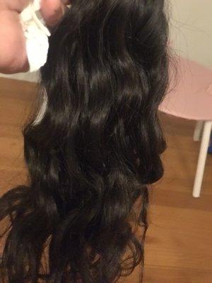 Pelo hindu de 18-30"