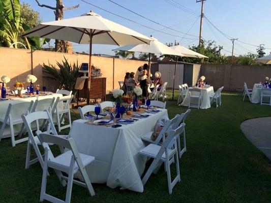 Book Our Beautiful Market Umbrellas!