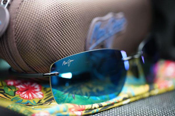 Maui Jim Kumo with prescription Blue Hawaii lenses