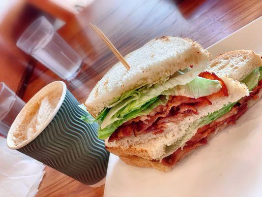 I love their BLT sandwiches. So good!