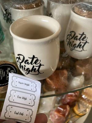 Super cute date night gift cup