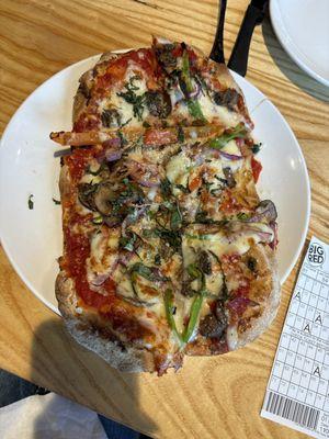 Veggie pizza