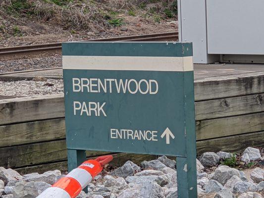 Entrance to Brentwood Sports Complex