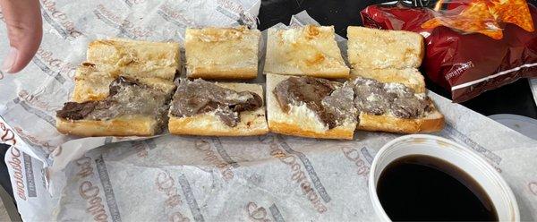 15.50$ for this pathetic French dip