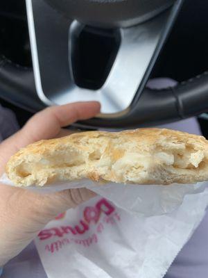 Cream cheese filled croissant, da bomb!!!! So good!