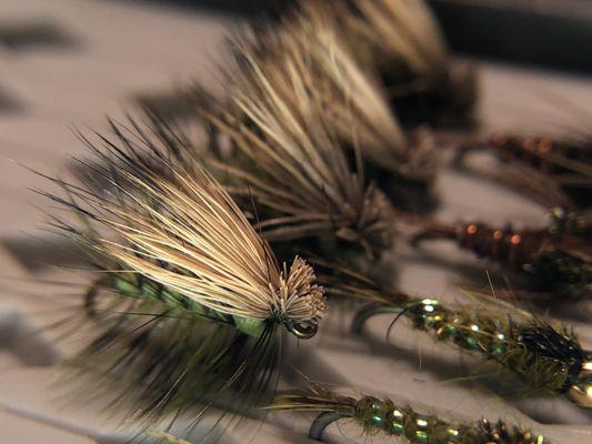 Elk Hair Caddis in Olive