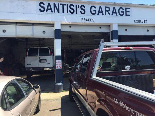 Santisi's Garage during the summer!