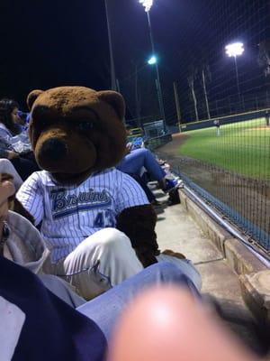 Hangin with Joe Bruin at the UCLA  game...