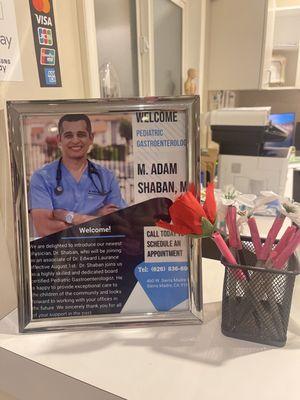 Dr. Shaban's new clinic