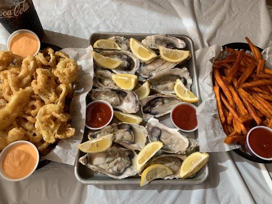 Kickin Seafood Cajun Style.