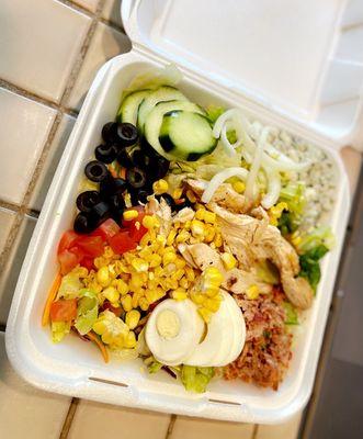 Cobb salad to go!