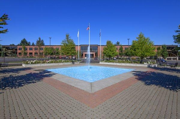 Fountain at the UWS Campus.