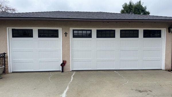 New doors installed