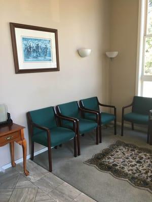 Our waiting room at Associate Implant & Family Dentistry