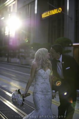 This venue is an amazing place to shoot wedding photos, every angle is perfect. This was shot just outside of the building.