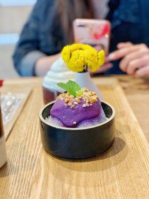 Sweet Purple Potato Bingsoo