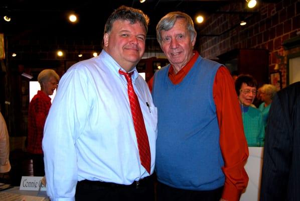 DEWEY with JOE SPORTS@ HIS BOOKSIGNING