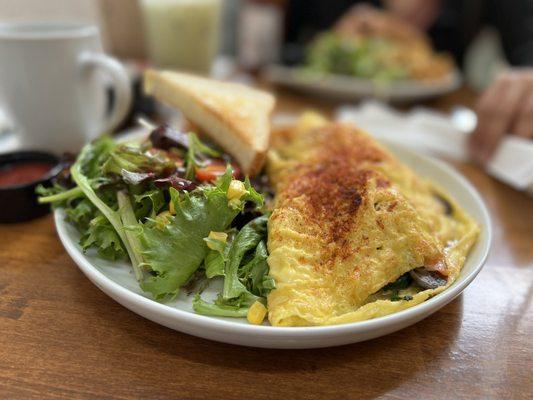 Smoked Salmon Omelette