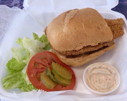 Catfish Poboy