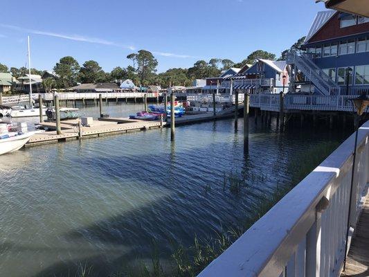 View of Docks