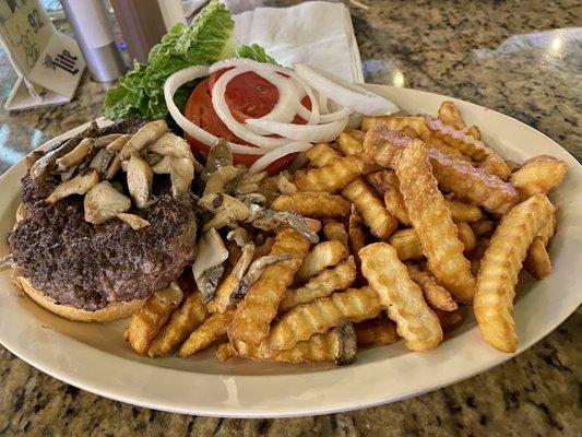 02.18.23 "Best on the Beach" Mushroom Burger