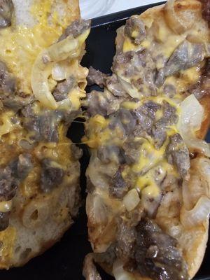 Cheesesteak small portion