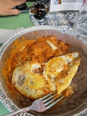 Chilaquiles montados