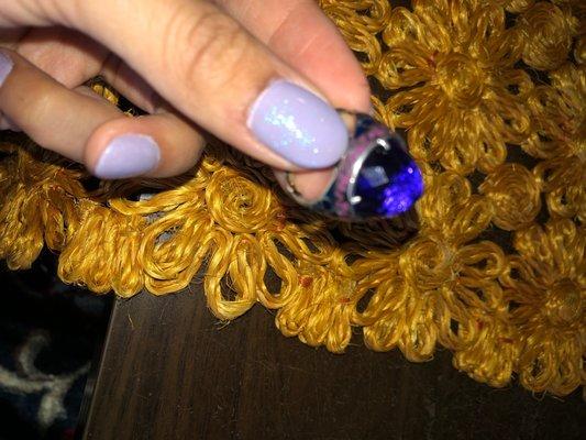 Another Vintage Amethyst Ring! Love the purples for sure!